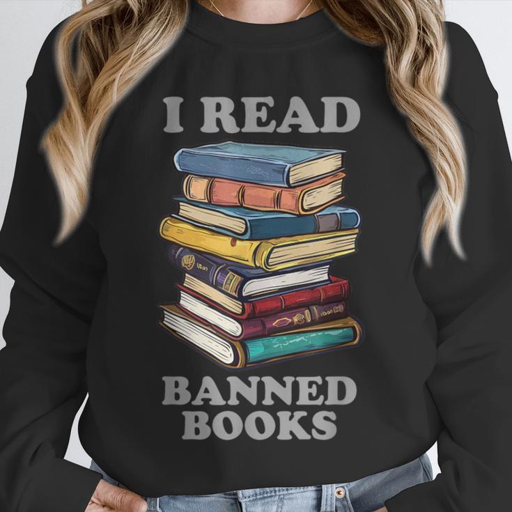 I Read Banned Books Bookworm Unisex Sweatshirt