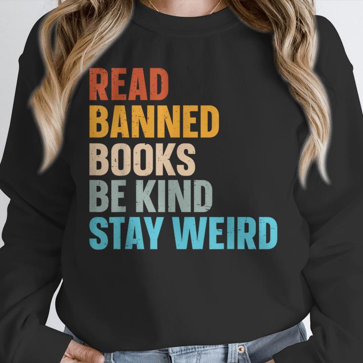 Read Banned Books Be Kind Stay Weird Unisex Sweatshirt Read Banned Books Be Kind Stay Weird Unisex Sweatshirt