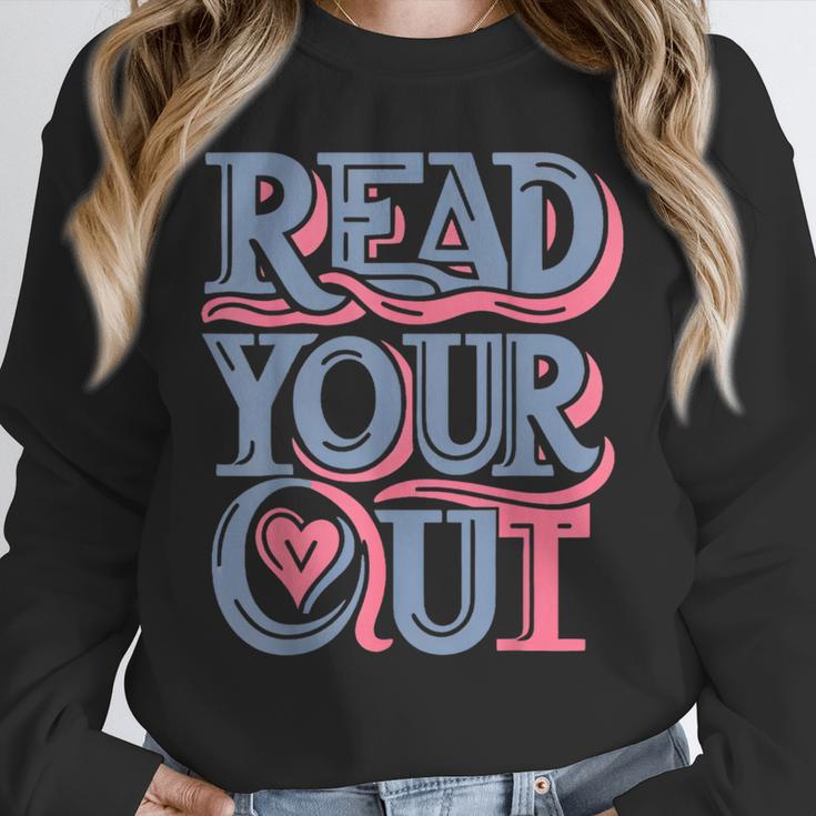 Read Your Heart Out Cute Teacher Reading Book Love Bookworm Unisex Sweatshirt Read Your Heart Out Cute Teacher Reading Book Love Bookworm Unisex Sweatshirt