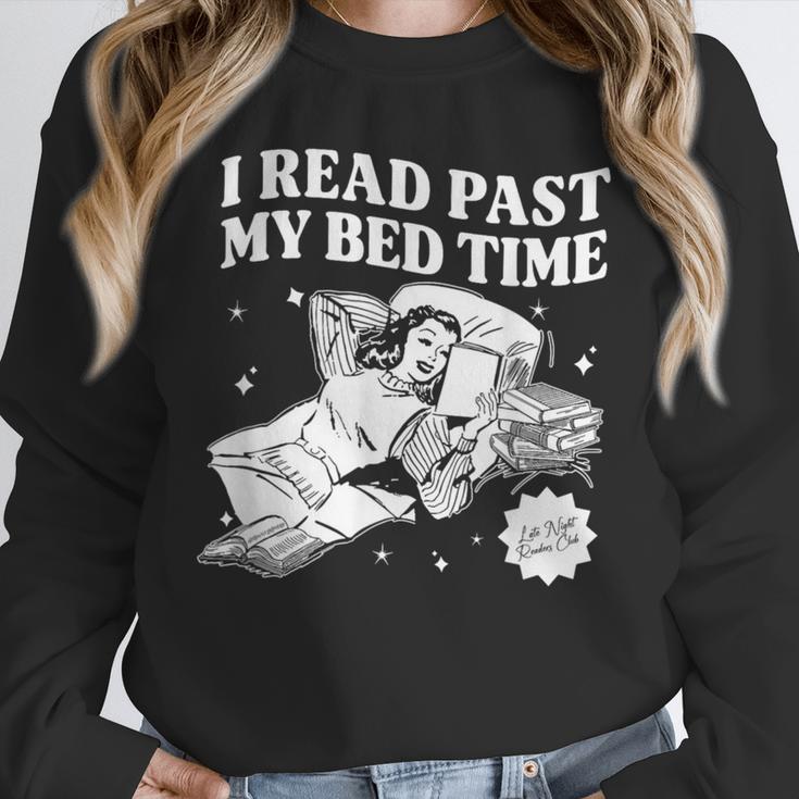 I Read Past My Bedtime Late Night Readers Book Club Unisex Sweatshirt I Read Past My Bedtime Late Night Readers Book Club Unisex Sweatshirt