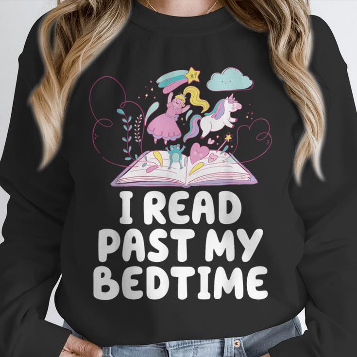 I Read Past My Bedtime Reading Unicorn Book Lover Unisex Sweatshirt I Read Past My Bedtime Reading Unicorn Book Lover Unisex Sweatshirt