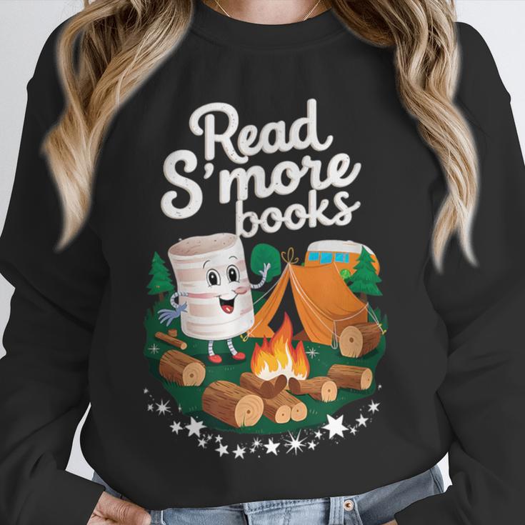 Read S'More Books Around Campfire National Book Week Unisex Sweatshirt