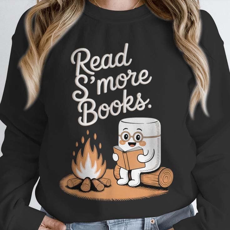 Read S'More Books Camping Outdoors Reading Campfire Smores Unisex Sweatshirt Read S'More Books Camping Outdoors Reading Campfire Smores Unisex Sweatshirt