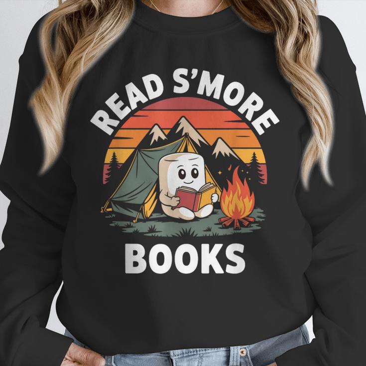 Read S'More Books Cute Campfire Reading Book Lovers Unisex Sweatshirt Read S'More Books Cute Campfire Reading Book Lovers Unisex Sweatshirt