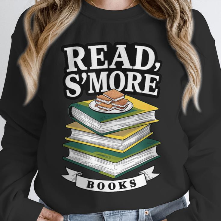 Read S'More Books Marshmallow Reading Smores Unisex Sweatshirt