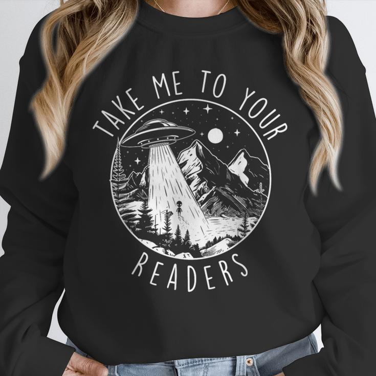 Take Me To Your Readers Book Lover Reading Bookworm Unisex Sweatshirt Take Me To Your Readers Book Lover Reading Bookworm Unisex Sweatshirt