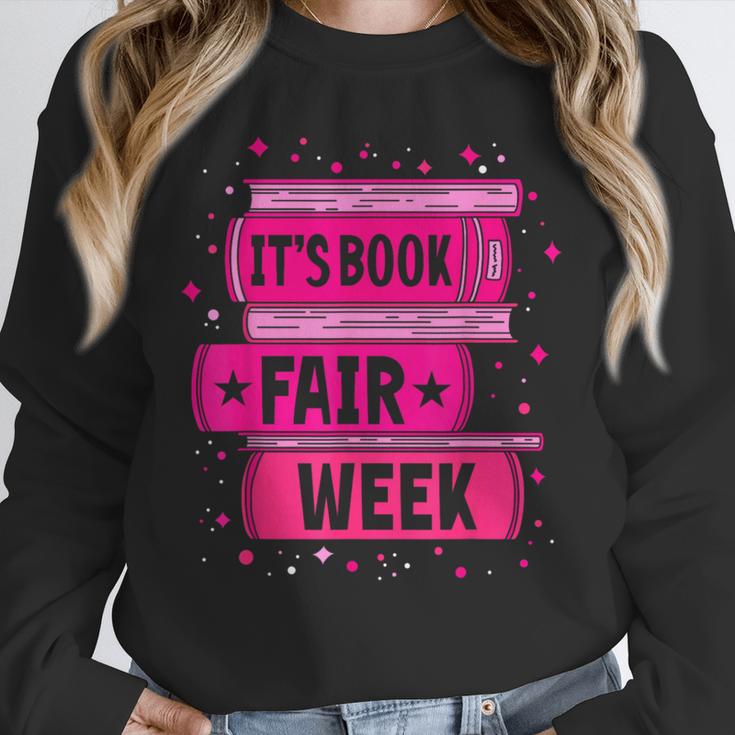 Reading Books Its Book Fair Week Unisex Sweatshirt