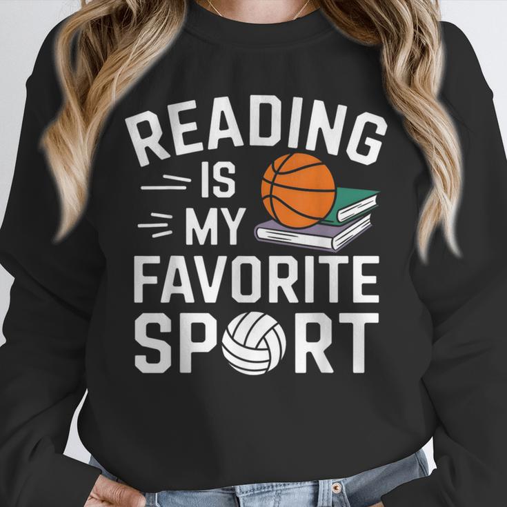 Reading Is My Favorite Sport Reading Book Lover Reader Unisex Sweatshirt Reading Is My Favorite Sport Reading Book Lover Reader Unisex Sweatshirt