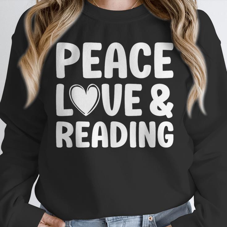 Reading I Love Books And Reading Unisex Sweatshirt
