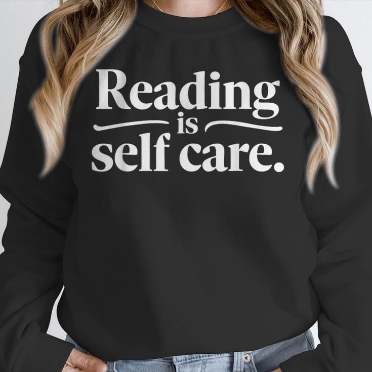 Reading Is Self Care Bookworm Reading Book Lovers Unisex Sweatshirt Reading Is Self Care Bookworm Reading Book Lovers Unisex Sweatshirt