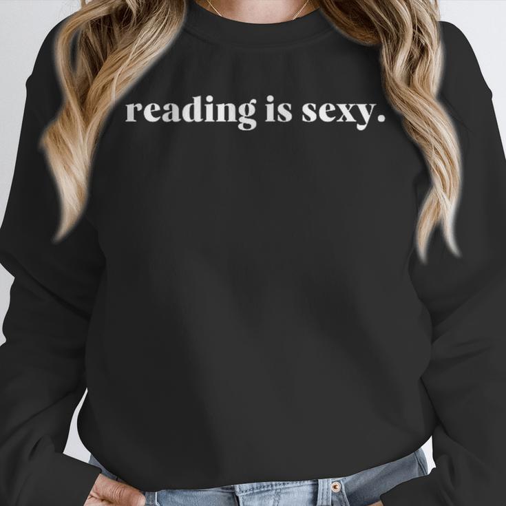 Reading Is Sexy Perfect For People Who Love Reading Books Unisex Sweatshirt