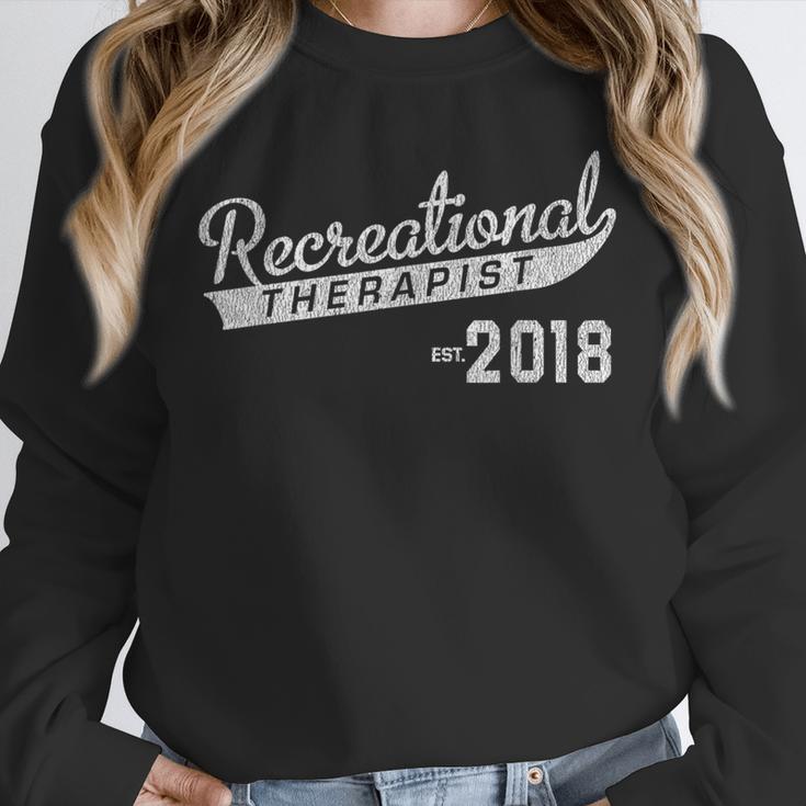 Recreational Therapy Shirt Graduation Unisex Sweatshirt