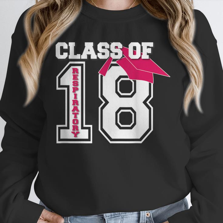 Respiratory Therapist Graduation Class Of 2018 Women RT Unisex Sweatshirt