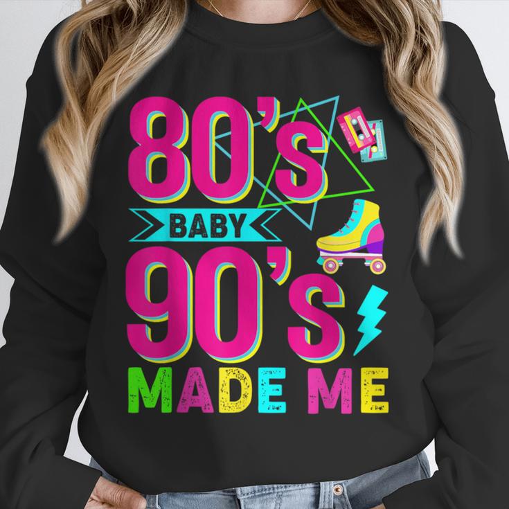 Retro 1980s 80's Baby 1990s 90's Made Me Nostalgia Vibes Unisex Sweatshirt Retro 1980s 80's Baby 1990s 90's Made Me Nostalgia Vibes Unisex Sweatshirt
