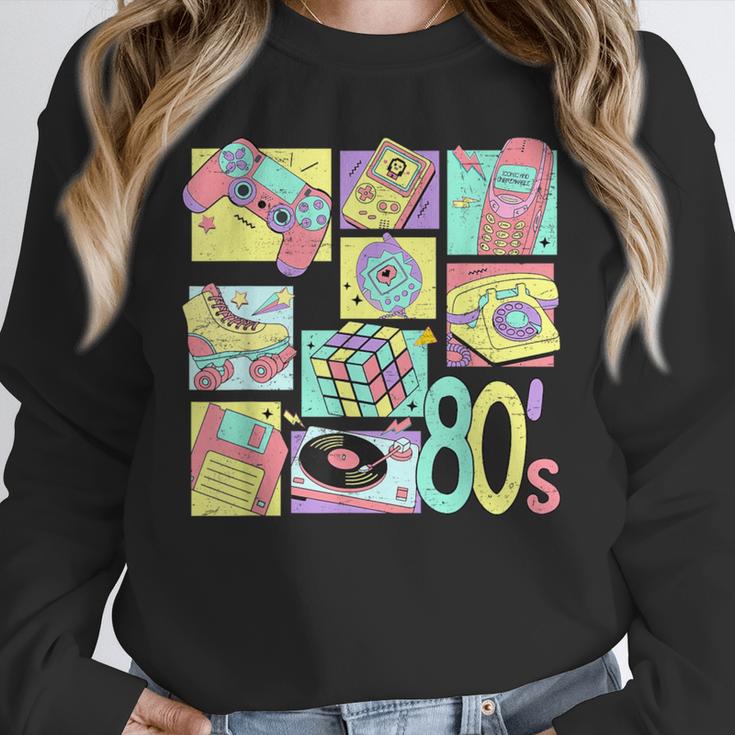Retro 80s Nostalgia 1980s Throwback Party Costume Unisex Sweatshirt