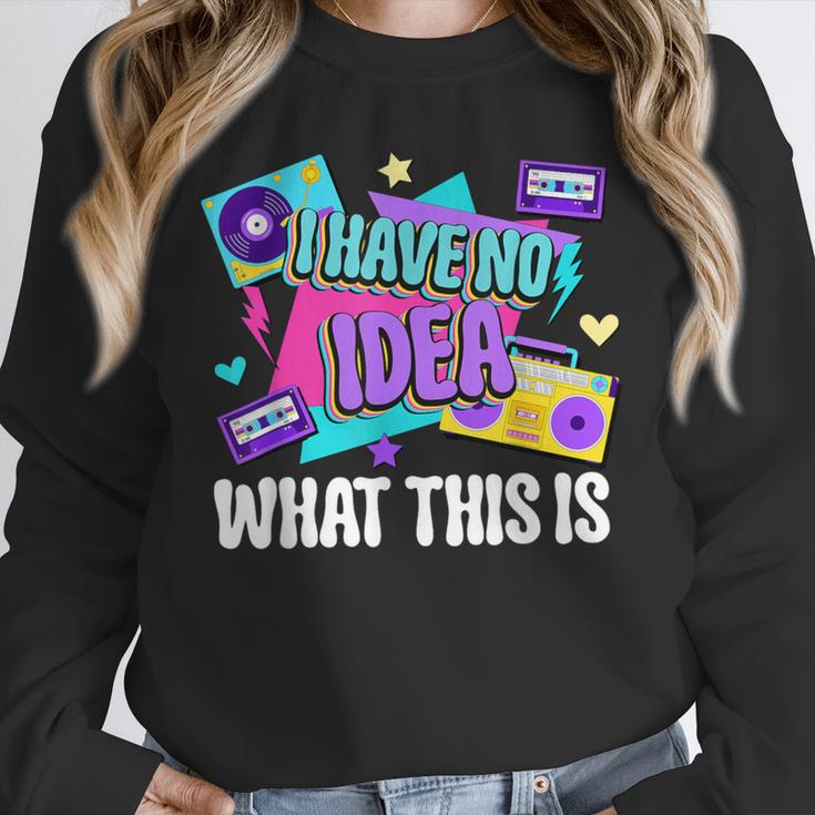 Retro 80s Style 90s Pop Fashion Nostalgia Eighties Music Unisex Sweatshirt Retro 80s Style 90s Pop Fashion Nostalgia Eighties Music Unisex Sweatshirt