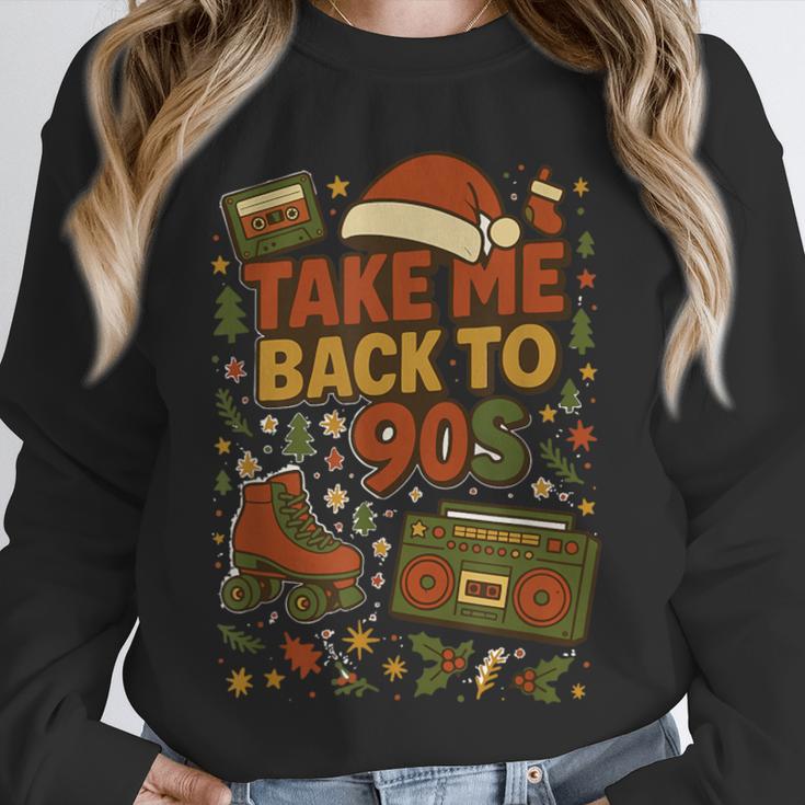 Retro 90s 80s Baby Christmas Holiday Nostalgia Unisex Sweatshirt Retro 90s 80s Baby Christmas Holiday Nostalgia Unisex Sweatshirt