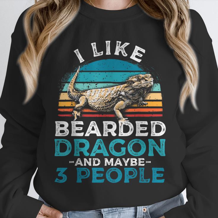 Retro Bearded Dragon Introvert For Lizard Lovers Unisex Sweatshirt Retro Bearded Dragon Introvert For Lizard Lovers Unisex Sweatshirt