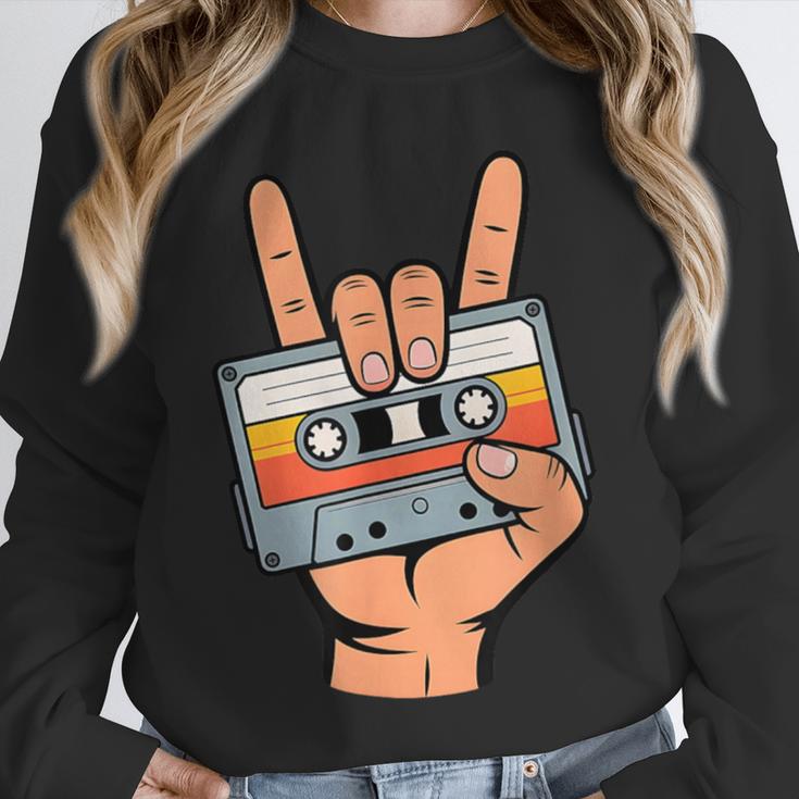 Retro Cassette Tape For 80s & 90s Nostalgia Unisex Sweatshirt