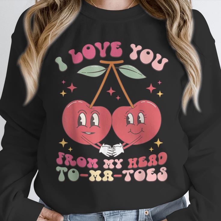 Retro Cherry Love 90s Nostalgia Unisex Sweatshirt