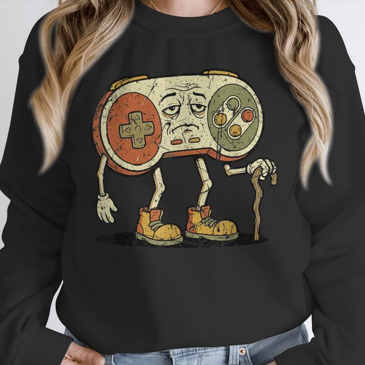 Retro Gamer 80s 90s Gaming Nostalgia Video Game Men Unisex Sweatshirt