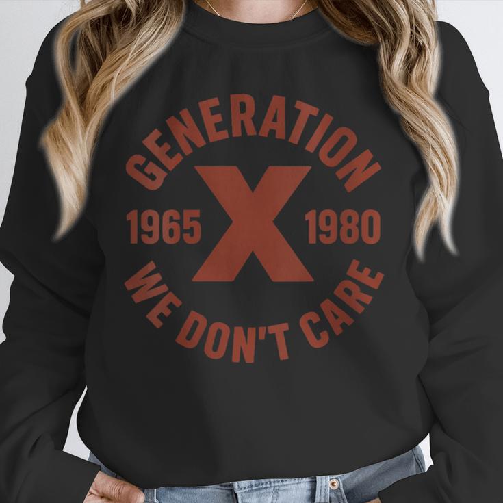 Retro Gen X 1965-1980 Sarcastic Nostalgia Graphic Unisex Sweatshirt Retro Gen X 1965-1980 Sarcastic Nostalgia Graphic Unisex Sweatshirt