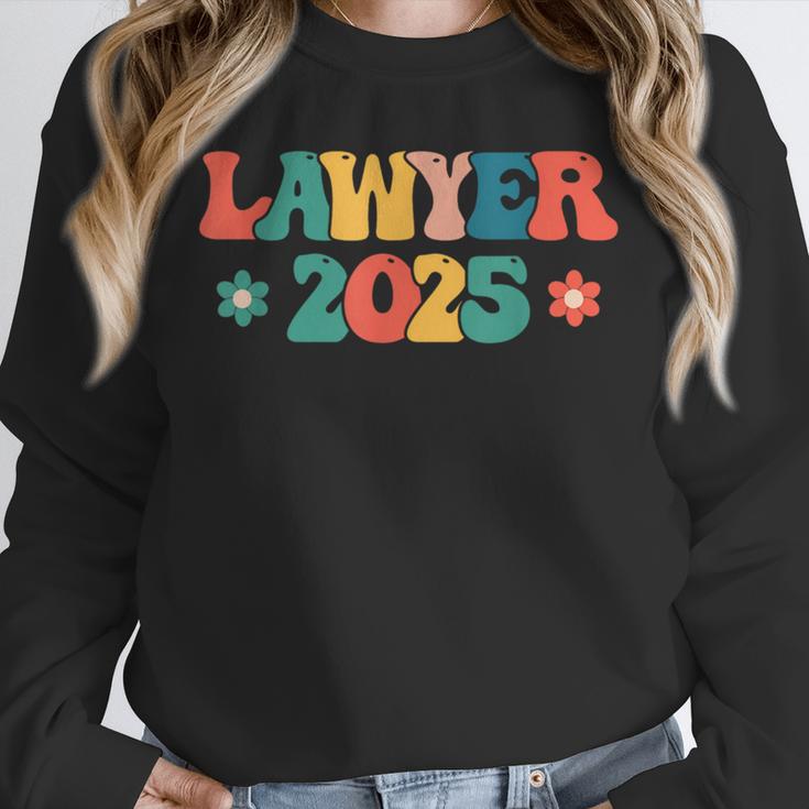 Retro Lawyer 2025 Attorney School Graduation Student Lawyer Unisex Sweatshirt