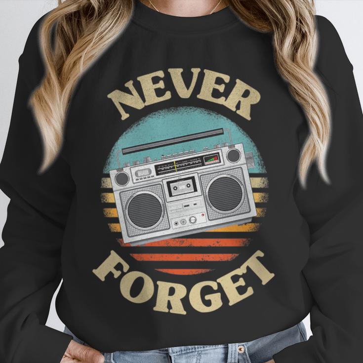 Retro Radio Never Forget Nostalgia Vintage Unisex Sweatshirt Retro Radio Never Forget Nostalgia Vintage Unisex Sweatshirt