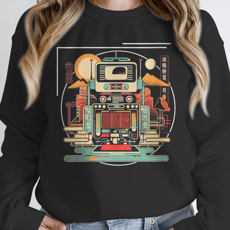 Retro Tech Stack 80s 90s Nostalgia Analog Devices Unisex Sweatshirt Retro Tech Stack 80s 90s Nostalgia Analog Devices Unisex Sweatshirt