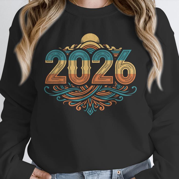 Retro Vintage Style 2026 Nostalgia Sunset Family Reunion Unisex Sweatshirt