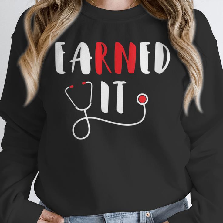 RN Nursing Student Graduation EaRNed It Unisex Sweatshirt