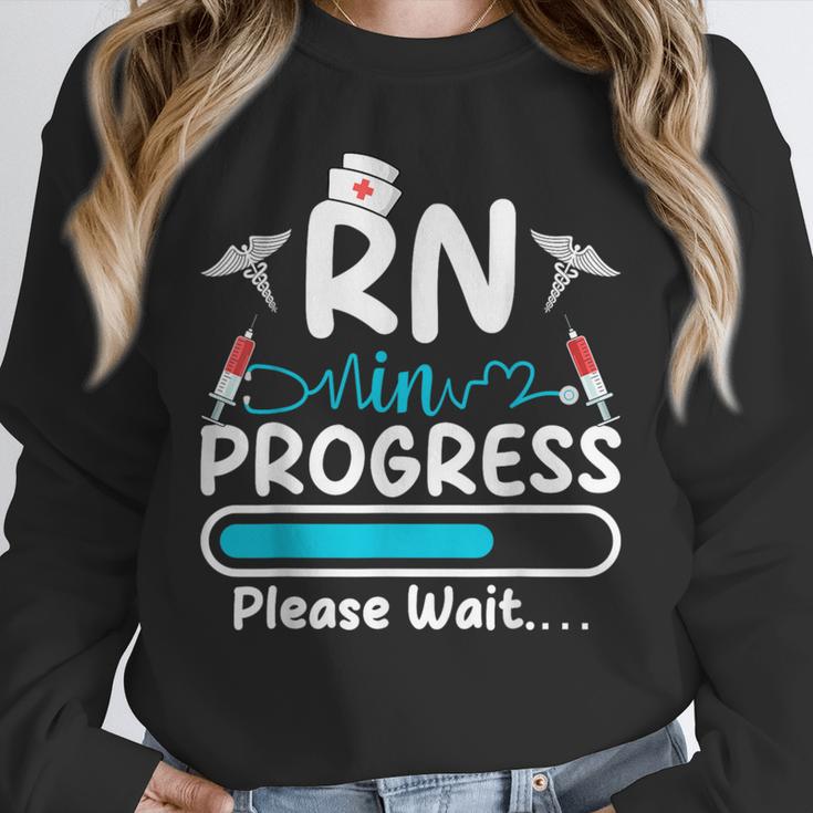 RN In Progress Loading Future Nurse Graduation Lover Unisex Sweatshirt