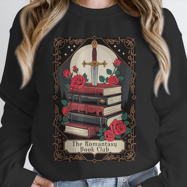 Romantasy Book Club Tarot Card Unisex Sweatshirt