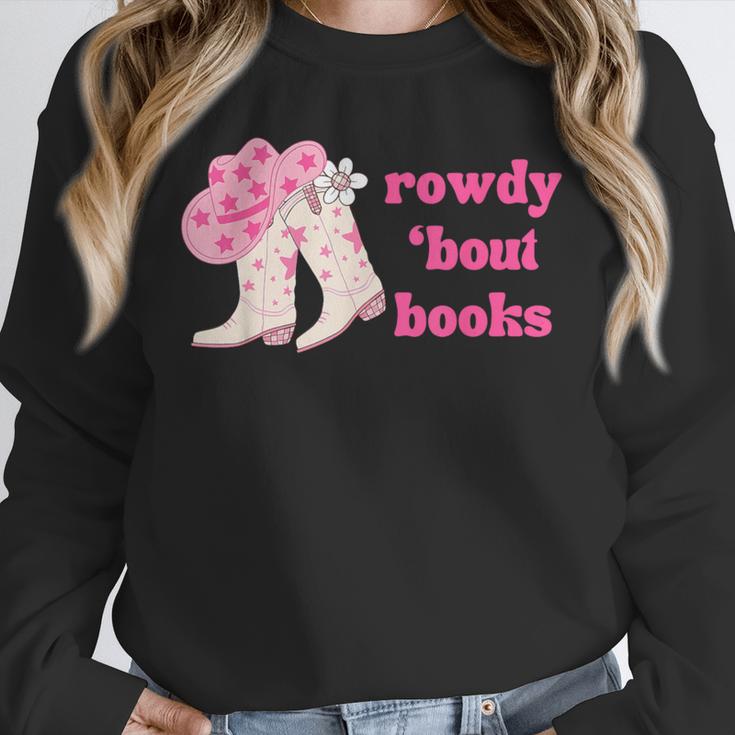Rowdy 'Bout Books Cowboy Lovers Unisex Sweatshirt Rowdy 'Bout Books Cowboy Lovers Unisex Sweatshirt