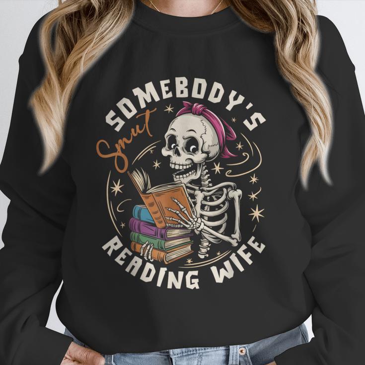 S Mut Book Spicy Romance Somebody's S Mut Reading Wife Unisex Sweatshirt
