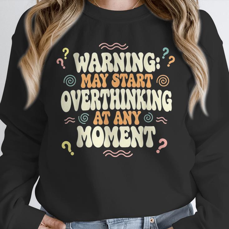 Sarcastic For Deep Thinkers Introverts Groovy Unisex Sweatshirt Sarcastic For Deep Thinkers Introverts Groovy Unisex Sweatshirt