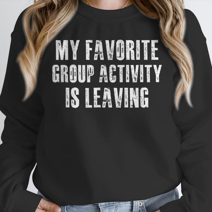 Sarcastic Introvert Antisocial Humorous Unisex Sweatshirt Sarcastic Introvert Antisocial Humorous Unisex Sweatshirt