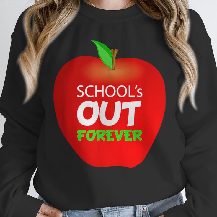 School Is Out Forever Graduation Humor Unisex Sweatshirt