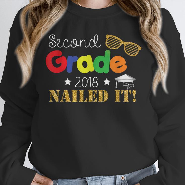 Second 2nd Grade 2018 Nailed It Graduation Shirt Unisex Sweatshirt