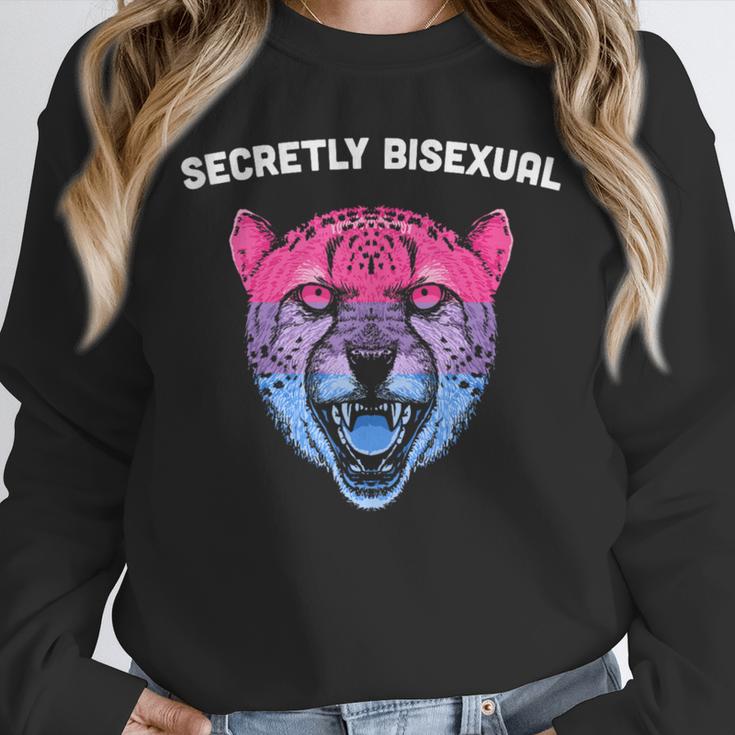 Secretly Bisexual Bi Introvert Bi Pride Antisocial LGBTQ Unisex Sweatshirt