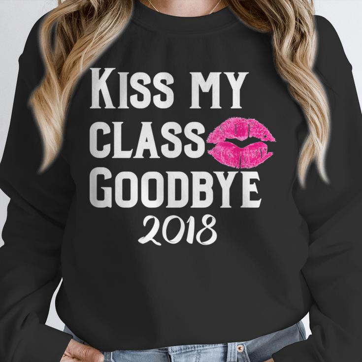 Sen18r Shirt Senior 2018 Graduation Kiss Lips Unisex Sweatshirt