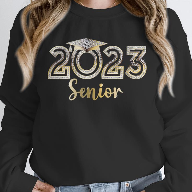 Senior 2023 Elegant Bling Graduation Senior 2023 Graduate Unisex Sweatshirt