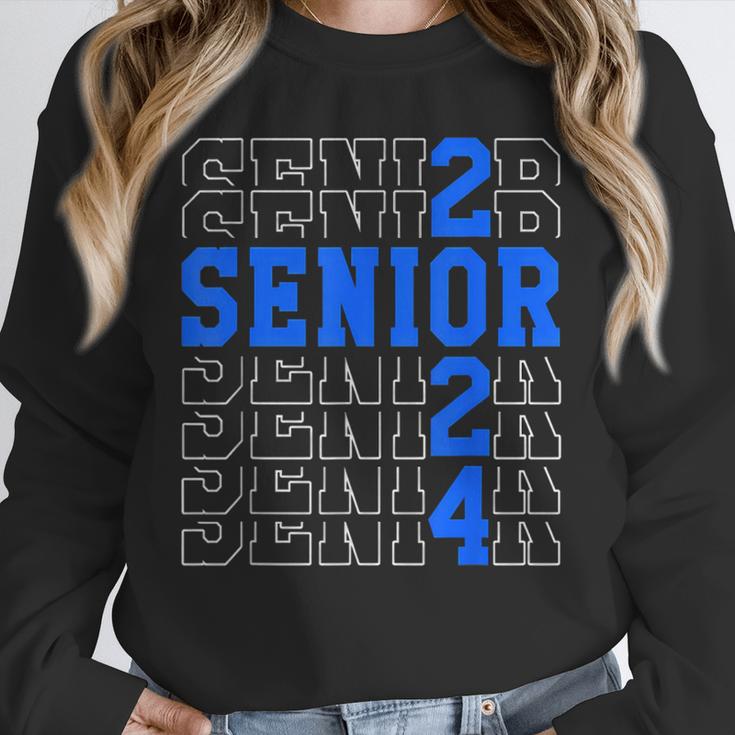 Senior 2024 Graphic Class Of 2024 Graduation Graphic Unisex Sweatshirt