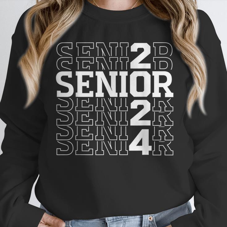 Senior 2024 Graduation Graduate Class Of 2024 Women Boy Girl Unisex Sweatshirt