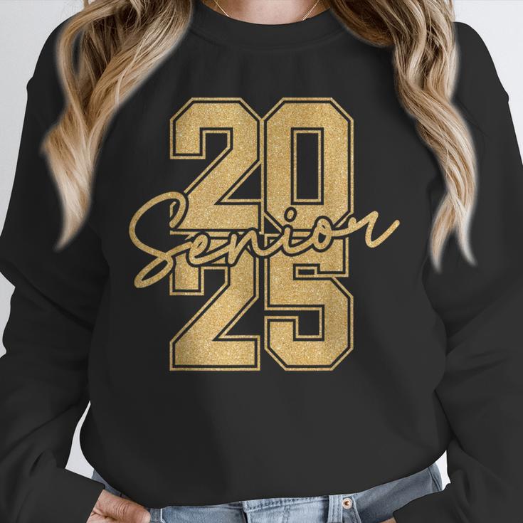 Senior 2025 Class Of 2025 Gold Senior Graduation Unisex Sweatshirt