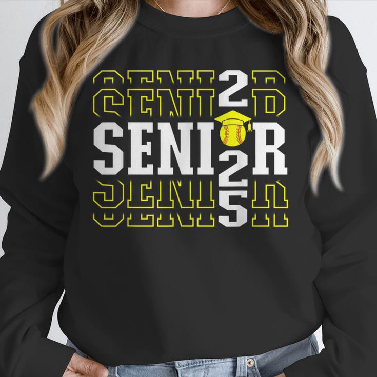 Senior 2025 Softball Class Of 2025 Graduation Unisex Sweatshirt