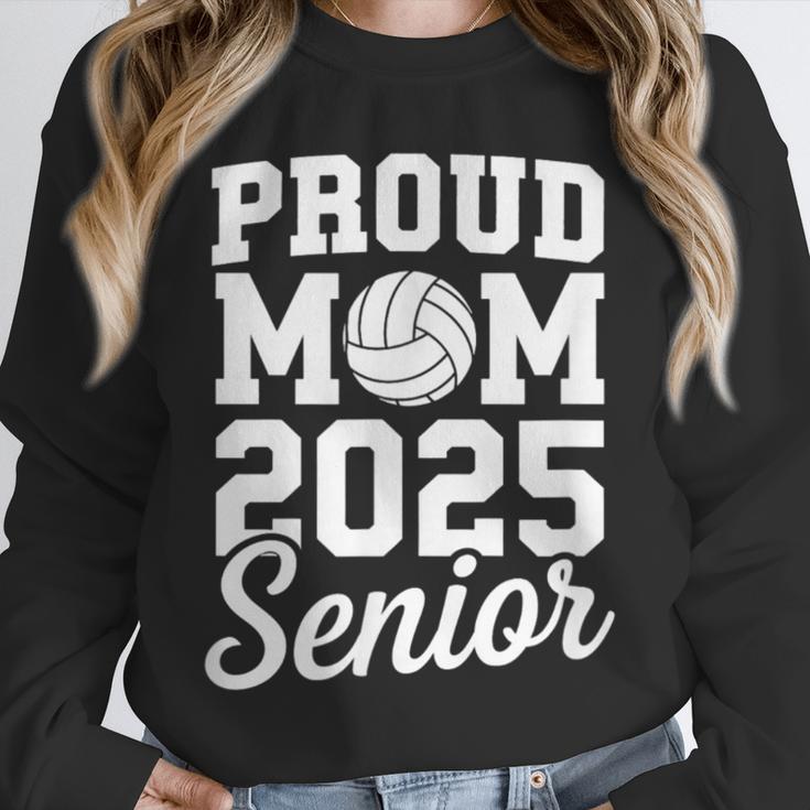 Senior 2025 Volleyball Mom High School Graduation Outfit Fun Unisex Sweatshirt