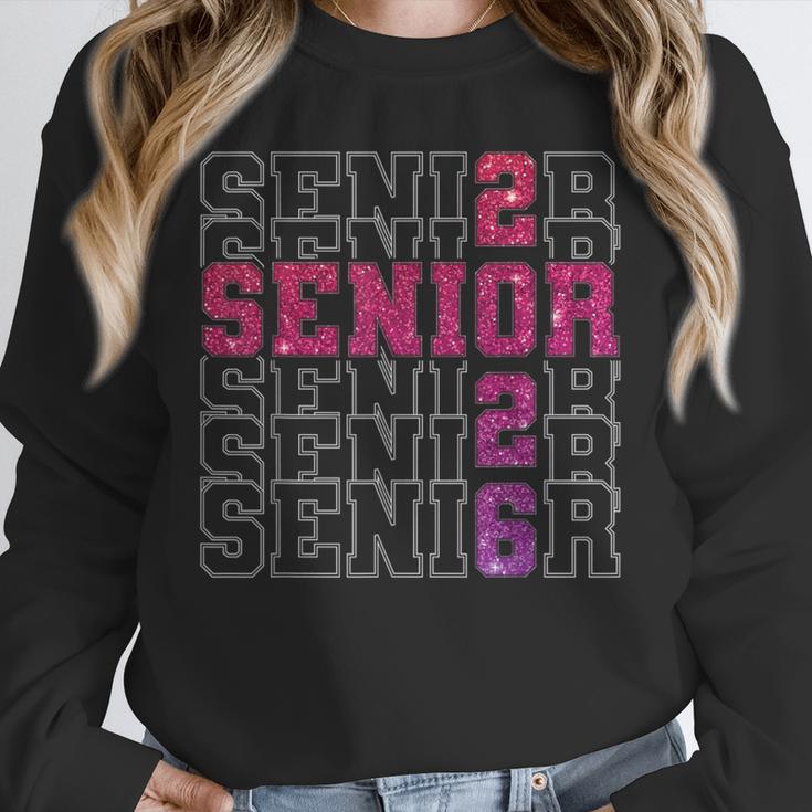 Senior 2026 Class Of 2026 Graduation 2026 Pink Girl Women Unisex Sweatshirt