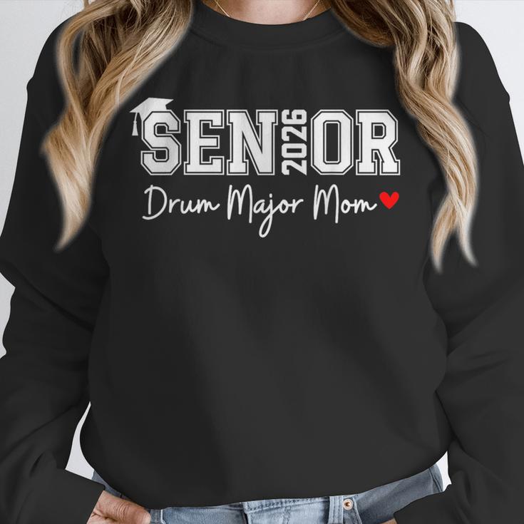 Senior 2026 Drum Major Mom 2026 Marching Band Graduation Unisex Sweatshirt