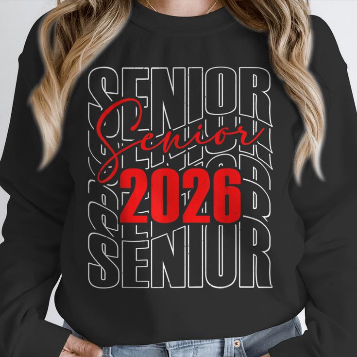Senior 2026 Retro Class Of 2026 Graduation For Students Unisex Sweatshirt